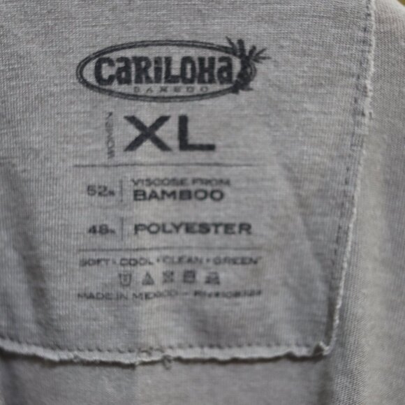 Cariloha Kauai Gray Hawaii Graphic Tank Top XL - Picture 8 of 8